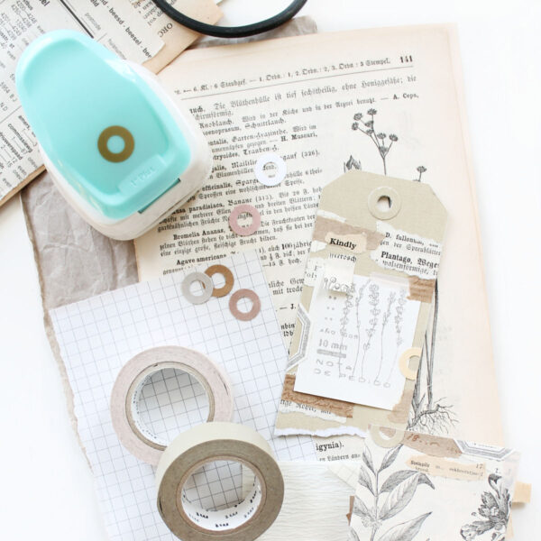 Wat kun je met een Hole Reinforcer Punch? Studio Snailmail